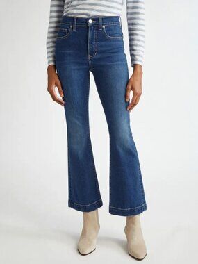 Veronica Beard Carson Ankle Flare Jeans Size 29